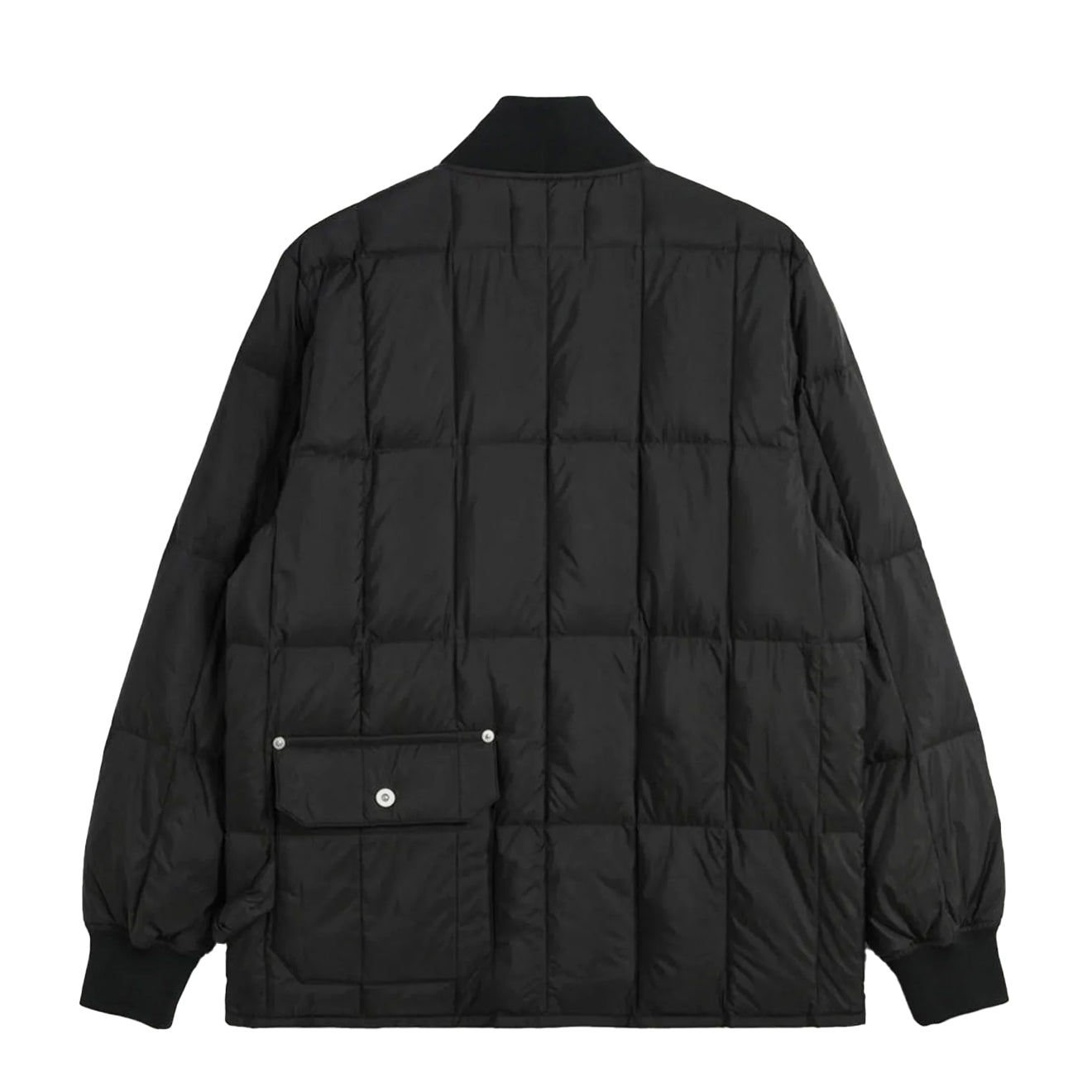 Taion Work W-Zip Lib Down Jacket Black | Yards Store