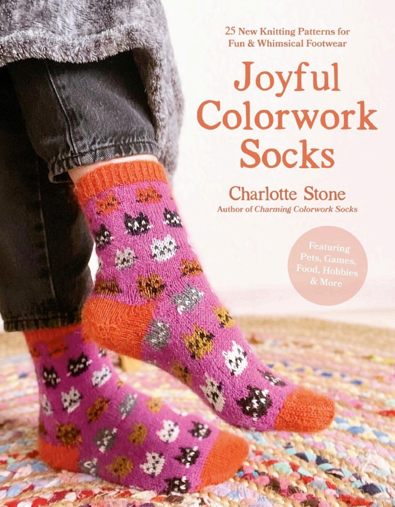 Joyful Colorwork Socks Book – 25 Playful Stranded Knitting