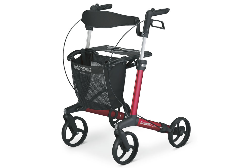 パラマウントベッド ジェミノ M 抑速ブレーキ付き ｜ 歩行車のレンタル