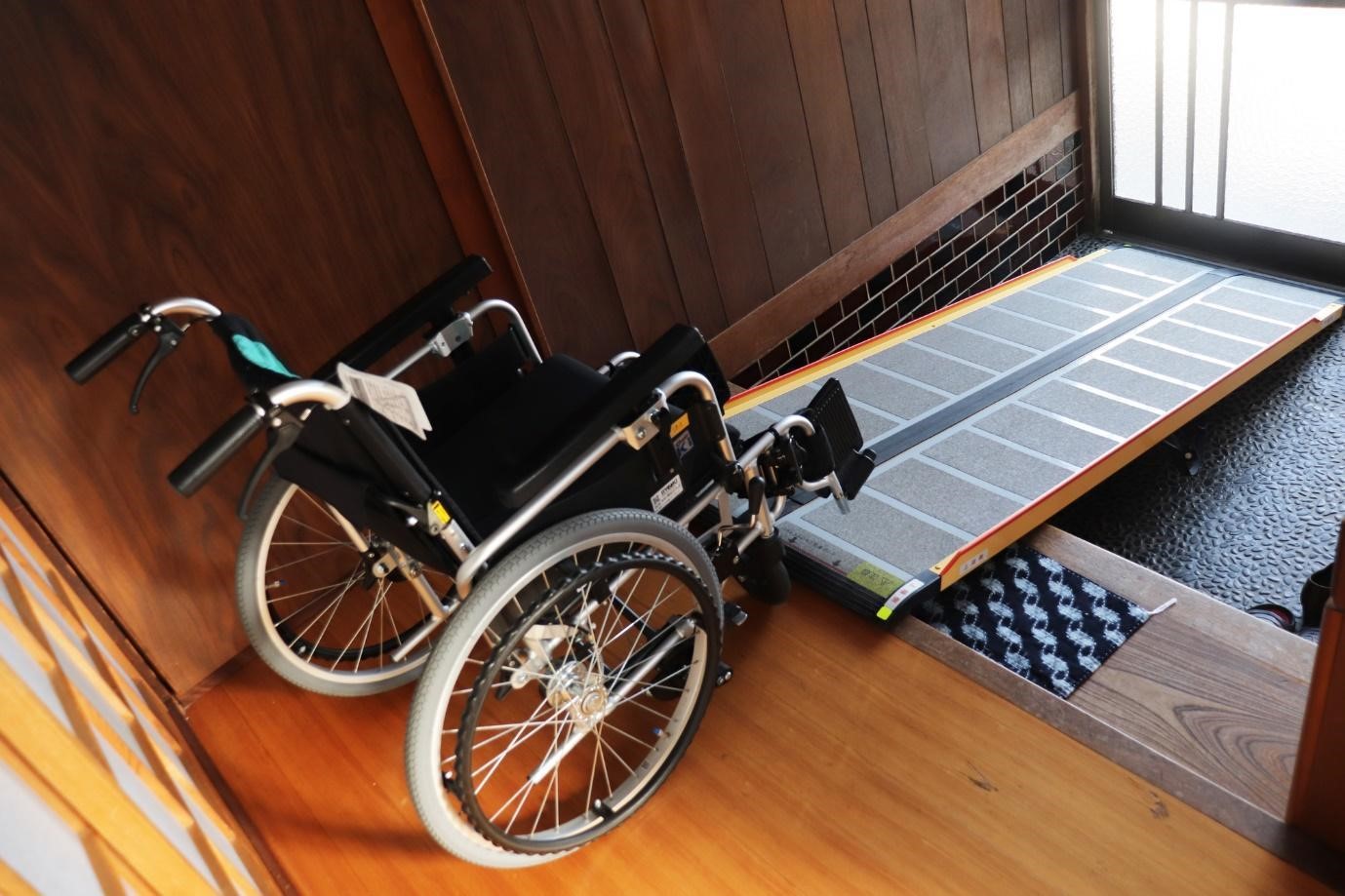 車いす用スロープ 600mm アルミスロープ ハンディスロープ 段差解消