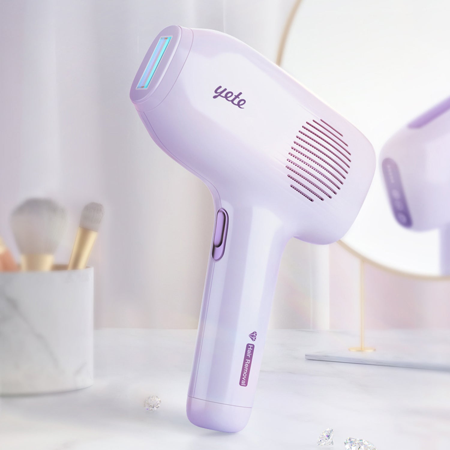 YETE 脱毛器 IPL光脱毛 家庭用脱毛器 冷感無痛ケア VIO対応