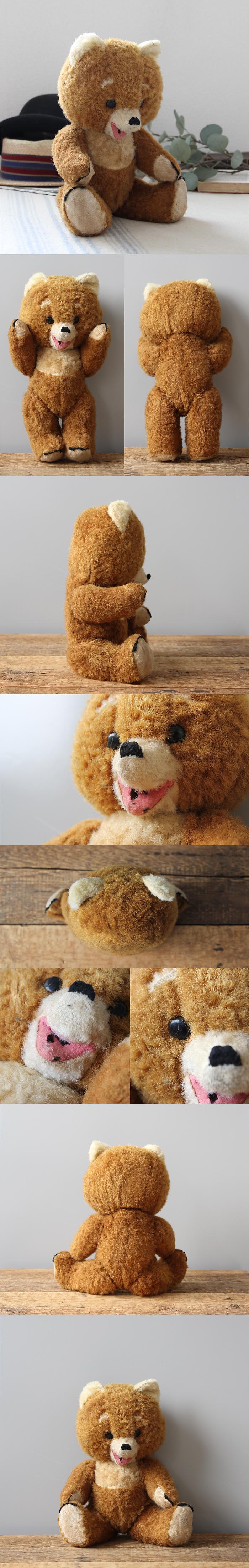 イギリス ヴィンテージ テディベア くまのぬいぐるみ インテリア雑貨