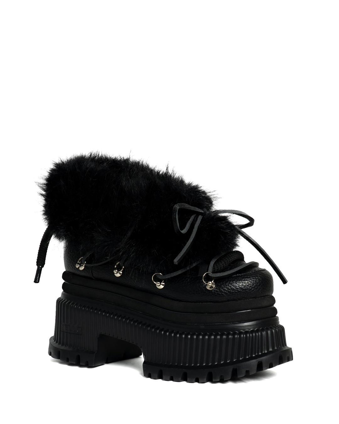 YELLO / RIBA PLATFORM SHORT BOOTS