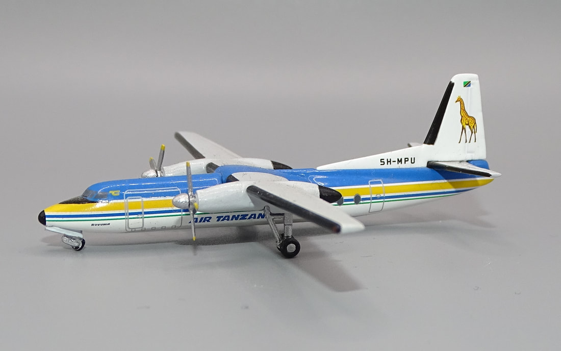 FOKKER F27 FRIENDSHIP & YS-11 プラモデルセット FOKKER F27