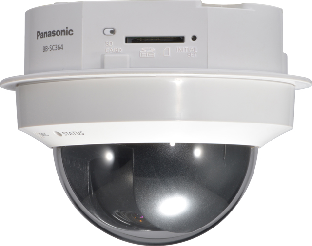 BB-SC364 IPv6/IPv4 H.264&JPEG対応HDドーム型ネットワークカメラ