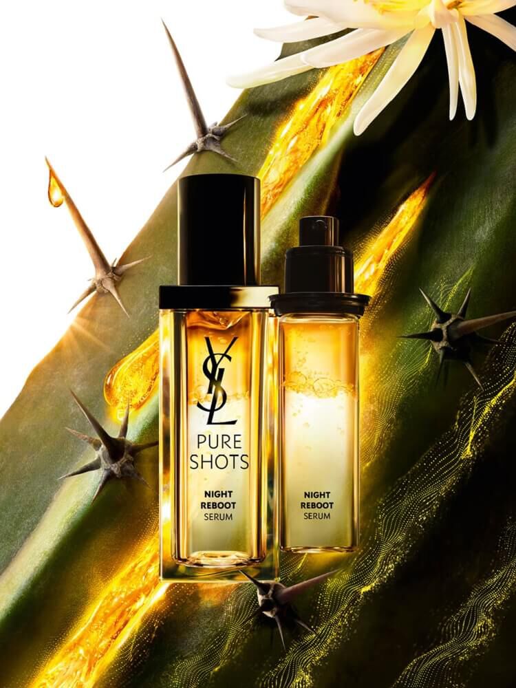 YSL No.1美容液「ピュアショット ナイト リチャージセラム」｜イヴ
