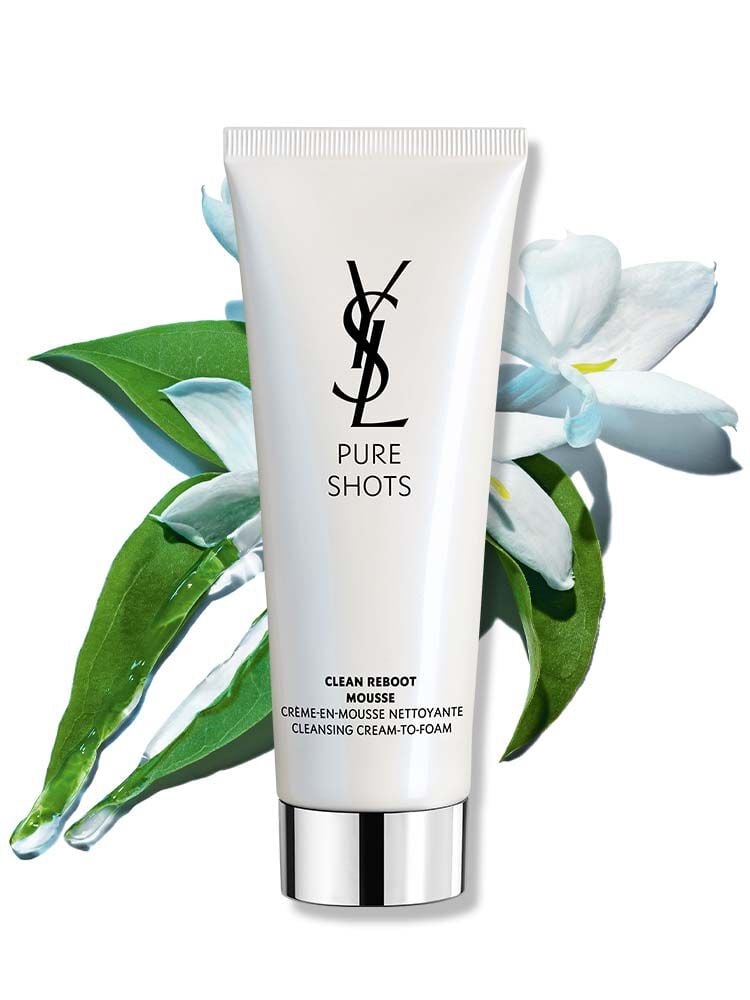 ピュアショット ムース クレンザー」|イヴ・サンローラン・ボーテ公式
