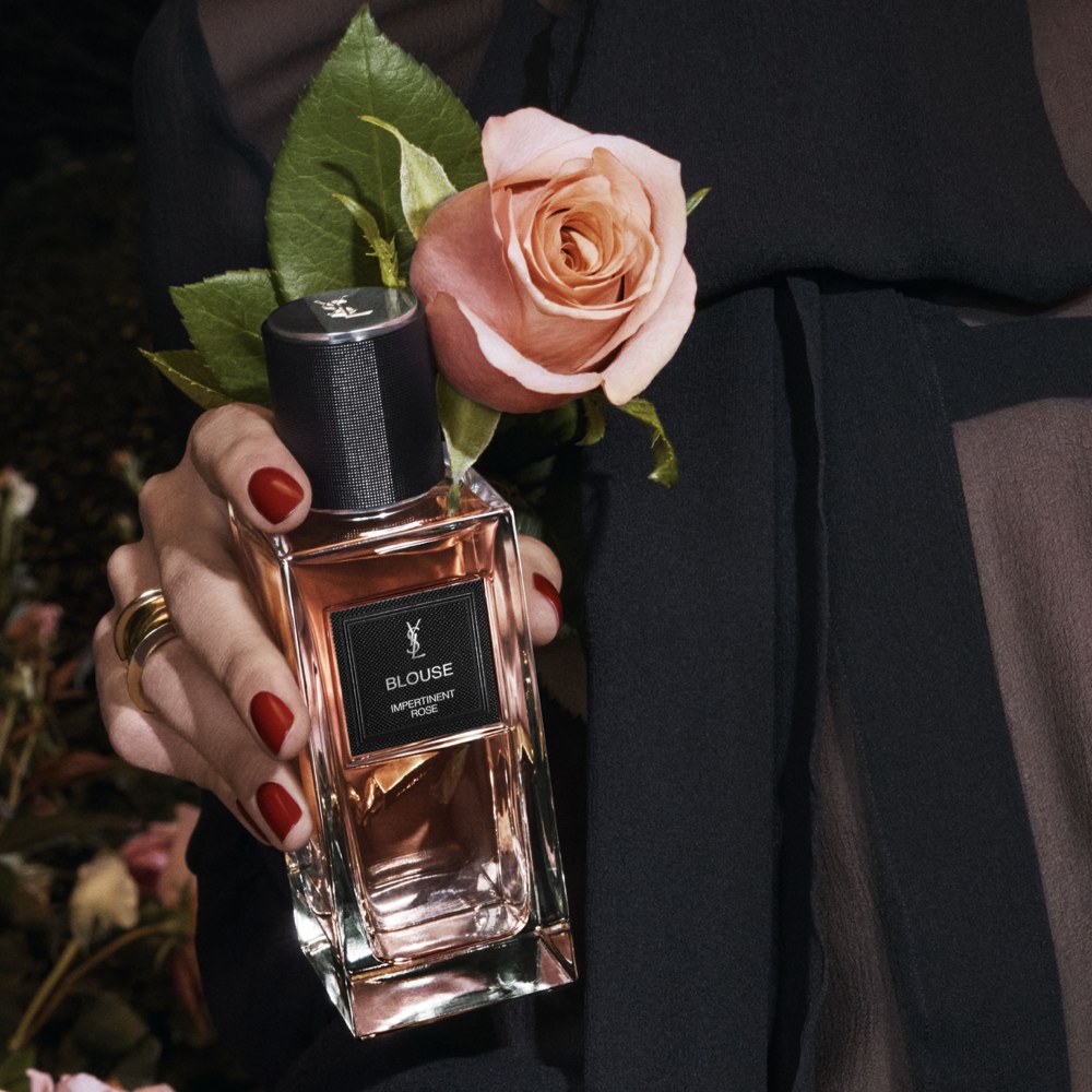 Blouse: A Luxurious Damascena Rose Fragrance - Yves Saint Laurent