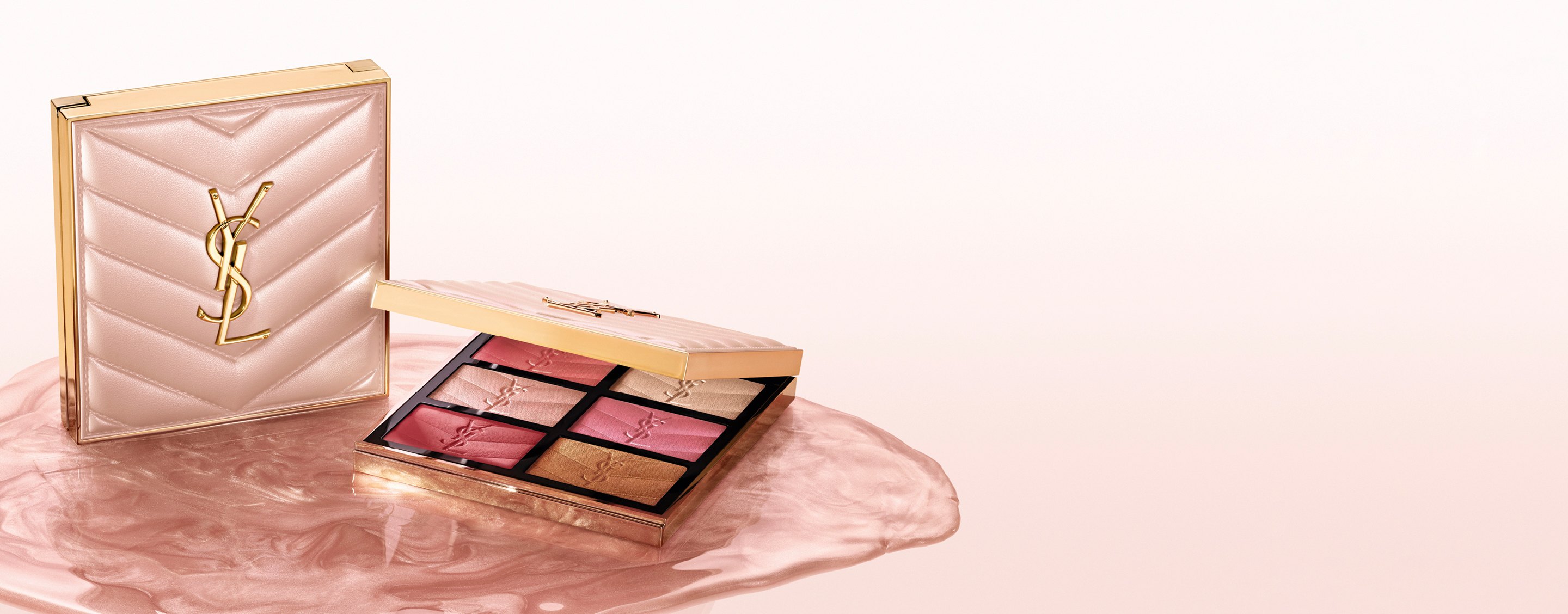 Discover the Couture Face Palette – Golden Oasis | YSL