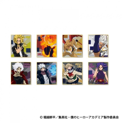 僕のヒーローアカデミア トレーディングミニ色紙B│あそびファクトリー