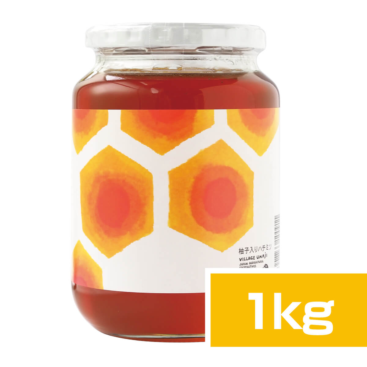ゆず入りはちみつ 1kg | 馬路村農協【公式通販】