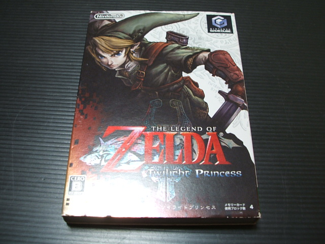 ゼルダの伝説 トワイライトプリンセス 箱説有 GCゲームキューブ - 遊戯屋