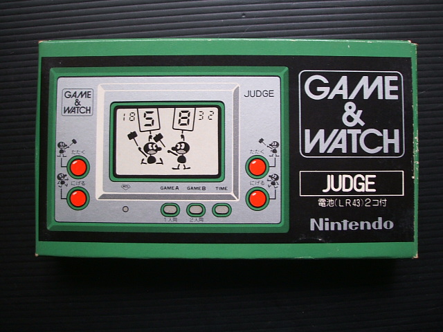 ジャッジ JUDGE 緑 箱説有 ゲームウォッチ - 遊戯屋