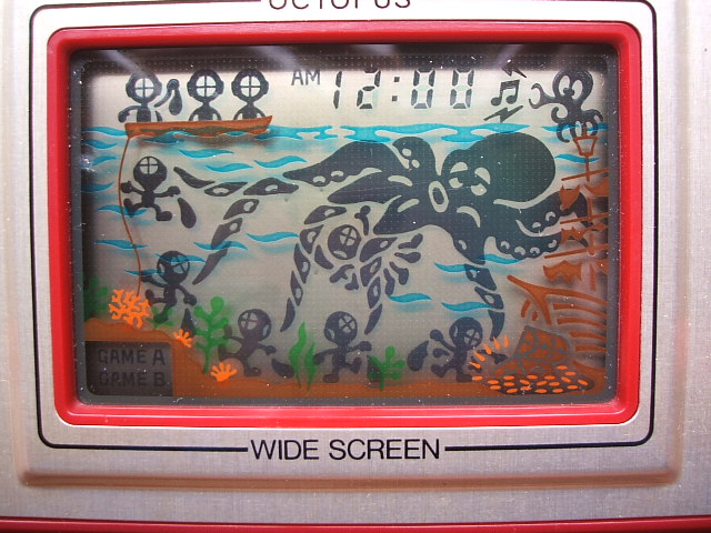 オクトパス OCTOPUS 箱説有 ゲームウォッチ - 遊戯屋