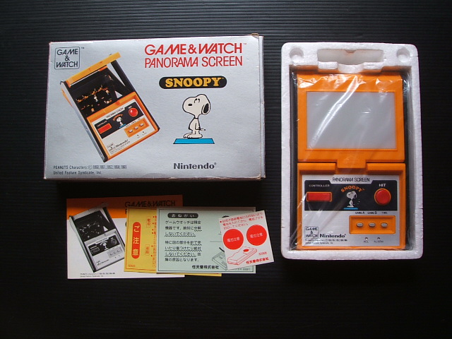 スヌーピー パノラマスクリーン SNOOPY 箱説有 ゲームウォッチ - 遊戯屋