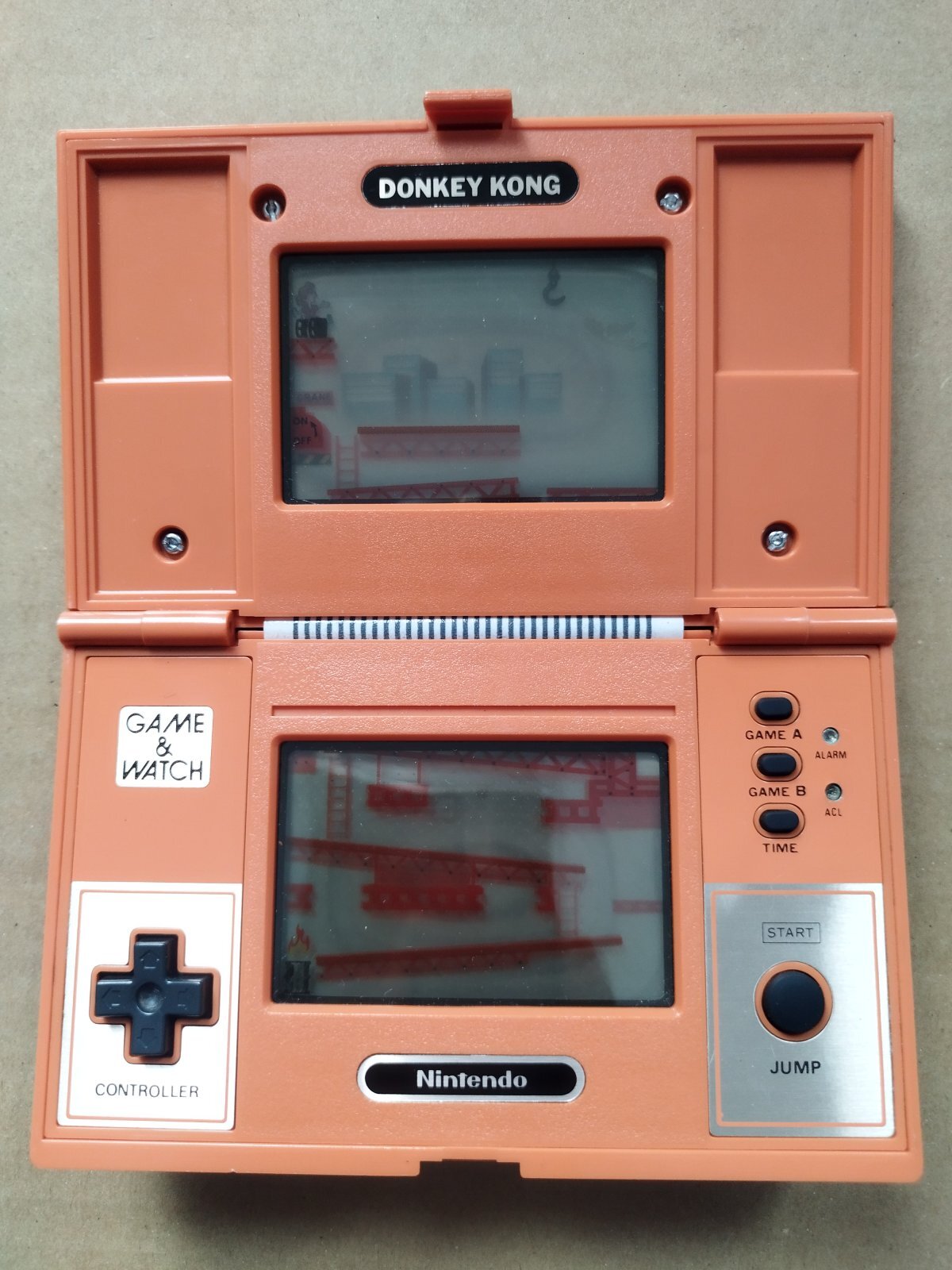 ドンキーコング DONKEY KONG 箱説無 ゲームウォッチ【5m6】 - 遊戯屋