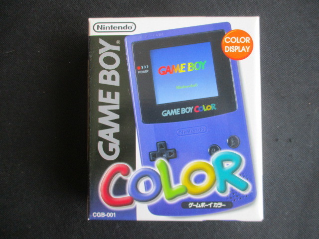 ゲームボーイカラー本体パープル 箱説有 GBゲームボーイ - 遊戯屋
