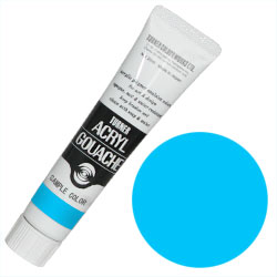 ターナー アクリルガッシュ 40ml アクア ブルー (3本パック) | ゆめ画材