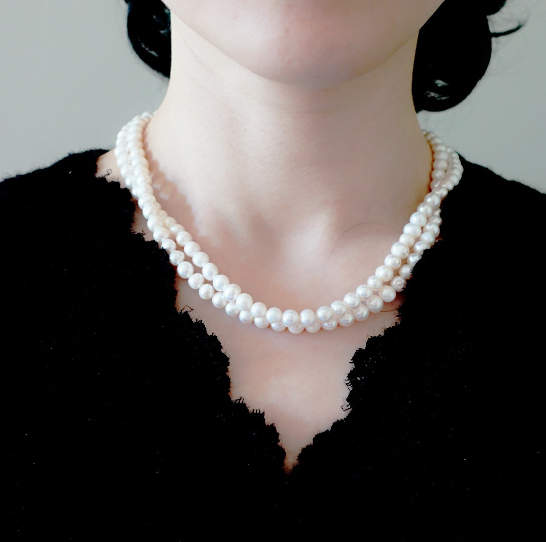 Multi-style 36 Inch Opera Pearl Necklace | Yun Boutique