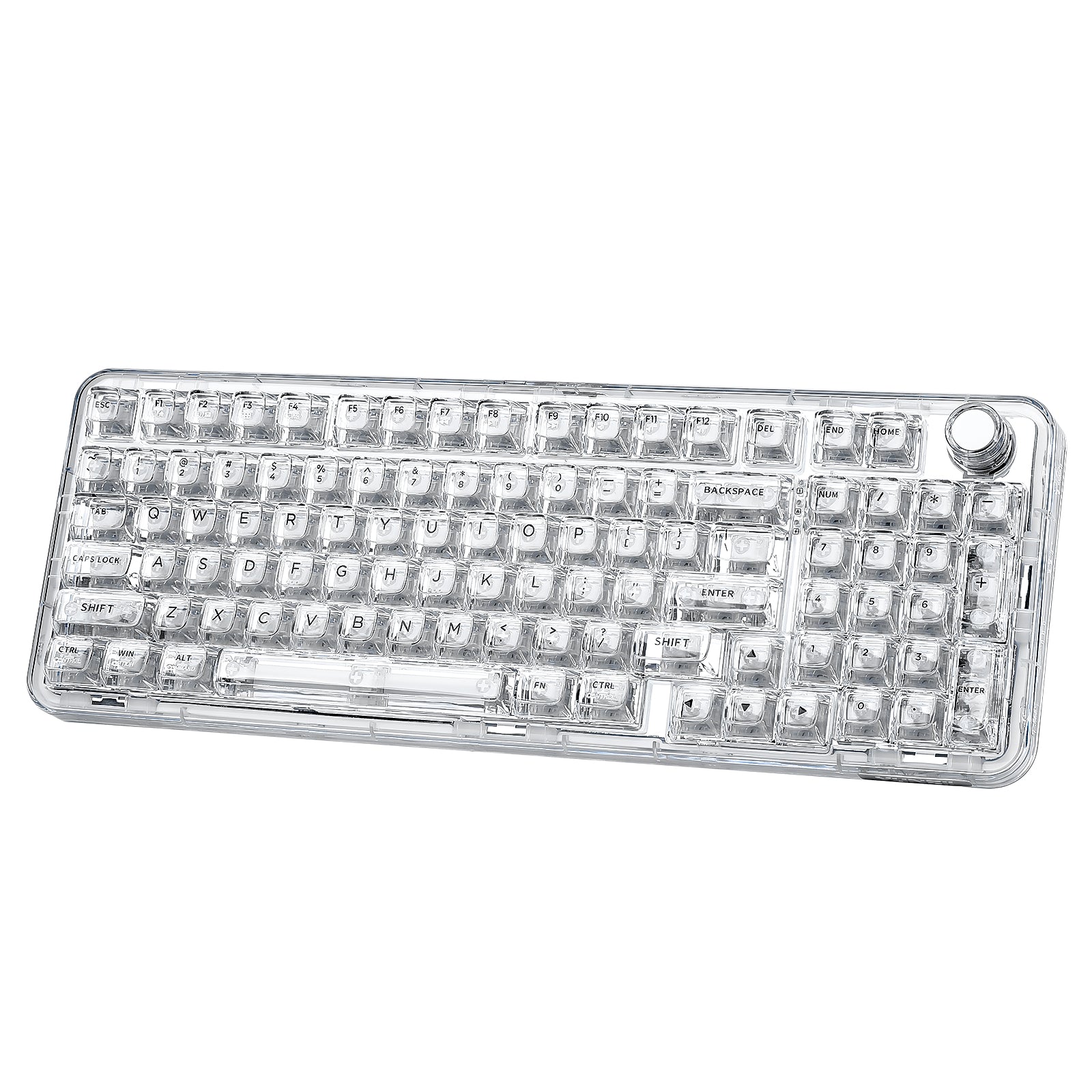 YUNZII X98 Transparent QMK/VIA Mechanical Keyboard – YUNZII KEYBOARD
