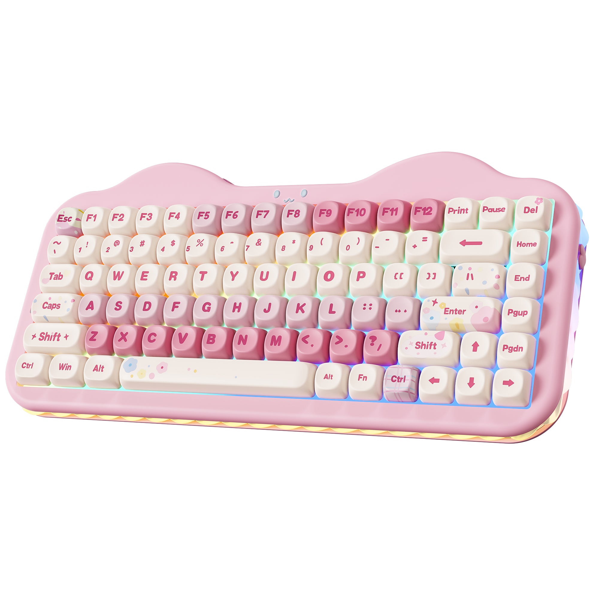 YUNZII C75 Cake Meow Wireless Mechanical Keyboard – YUNZII KEYBOARD