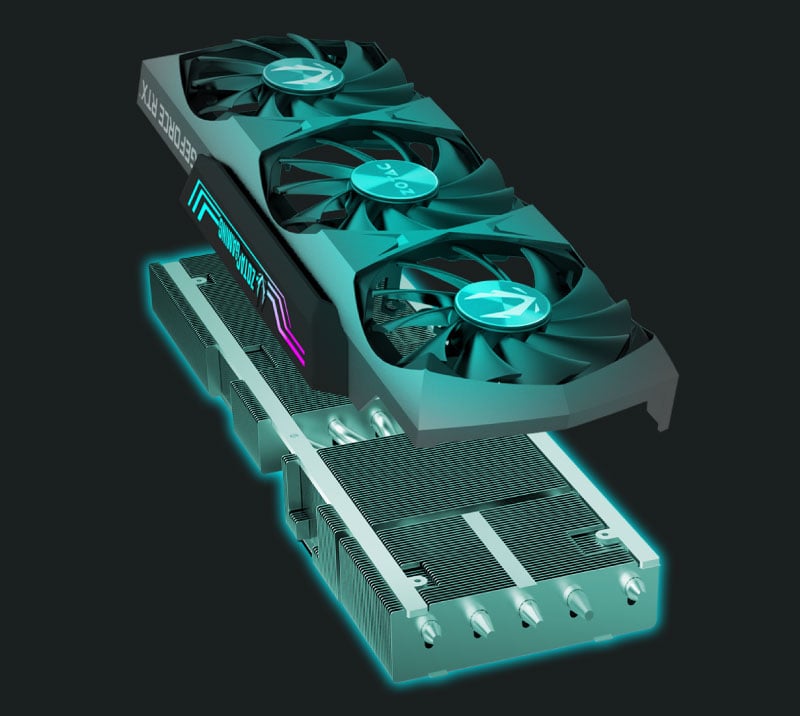 ZOTAC GAMING GeForce RTX 3080 Trinity LHR 12GB | ZOTAC