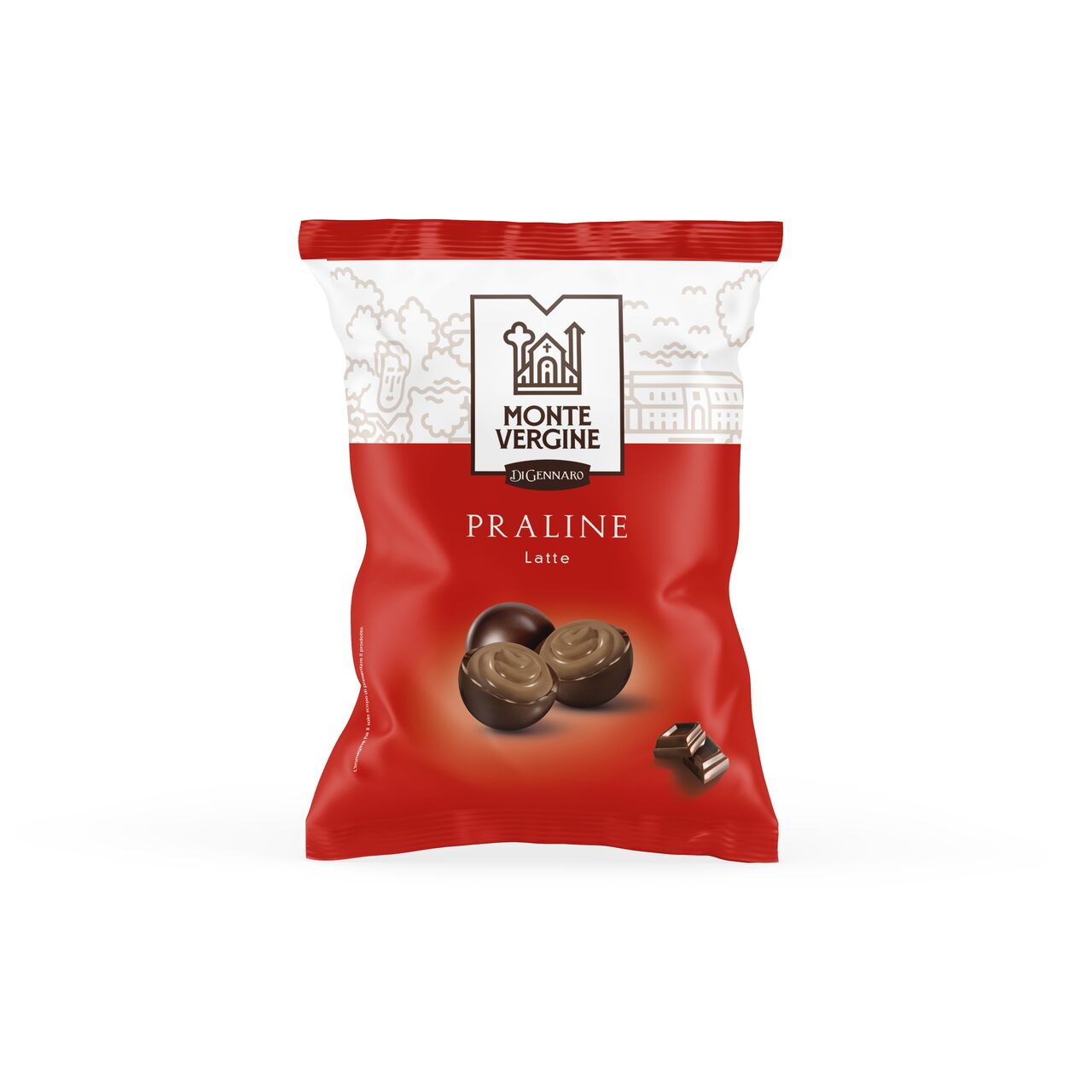 Praline de ciocolata cu crema de lapte Monte Vergine Cremosi, 115