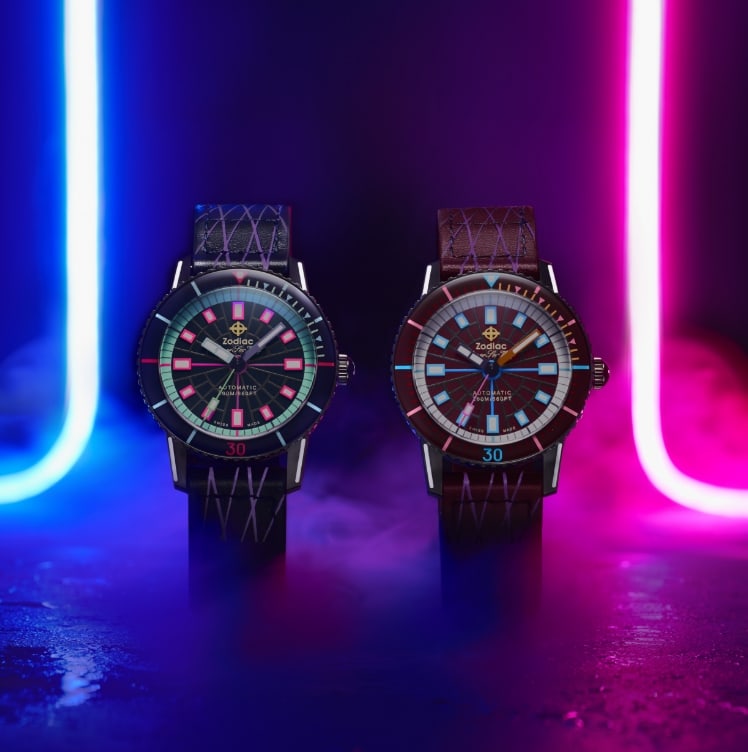 Super Sea Wolf Compression Diver Automatic Watch ZO9307 - Zodiac