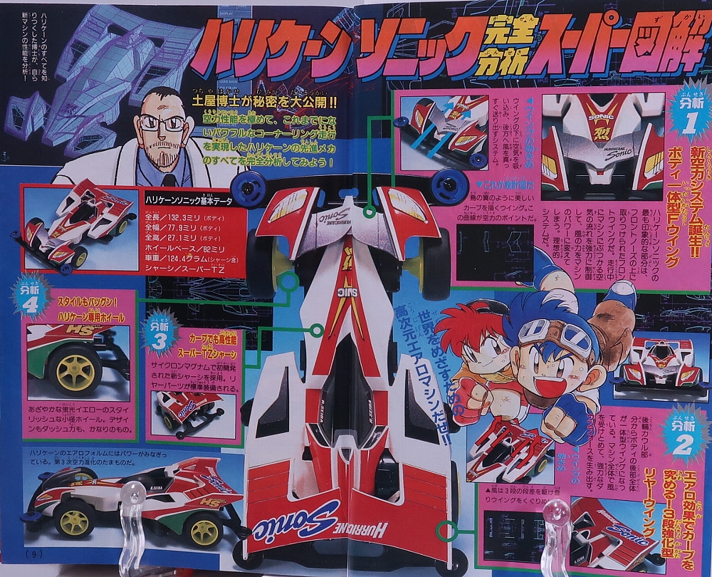 月刊コロコロコミック1996年11月号ミニ四駆記事 レビュー