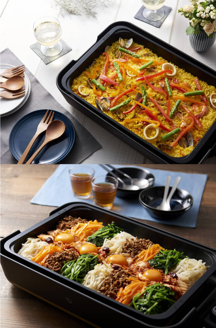 ホットプレート STAN.シリーズ 品番：EA-FA10 色柄：BA（ブラック