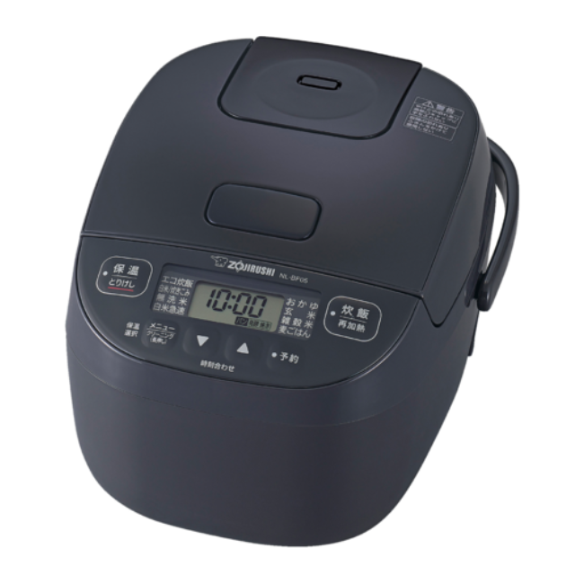 圧力IH炊飯ジャー NW-BB10 BZ（スレートブラック） | 象印マホービン