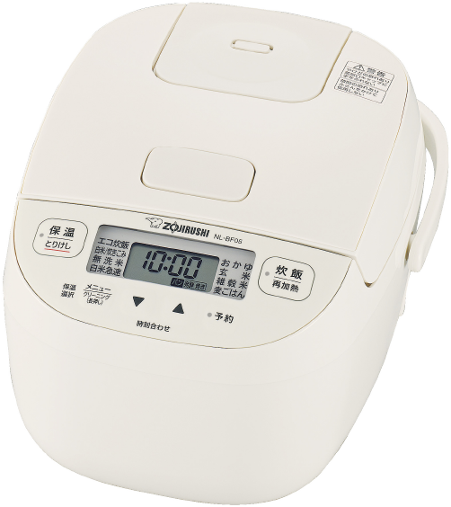 NL-BF05 ｜ マイコン ｜ 炊飯ジャー ｜ 商品情報 ｜ 象印マホービン