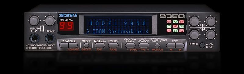 ZOOM 9050 ADVANCED INSTRUMENT EFFECTS PROCESSOR | Zoom