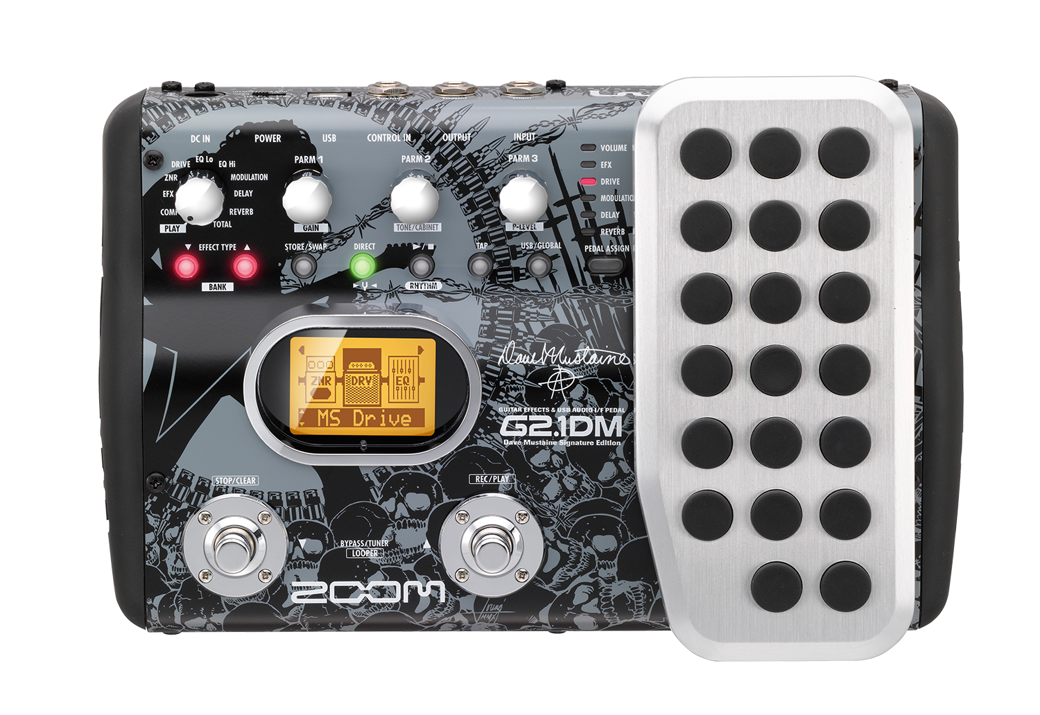 G2.1DM Dave Mustaine Signature Pedal | Zoom