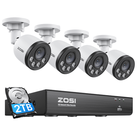 4 Camera Security System - Home Security - Zosi