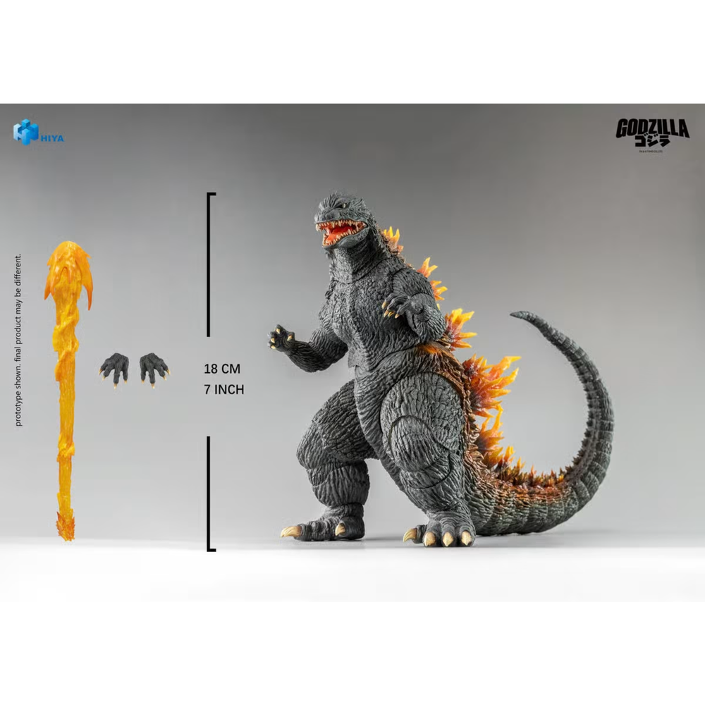 HIYA Toys Exquisite Basic Series Godzilla 2000 Heat Ray Godzilla