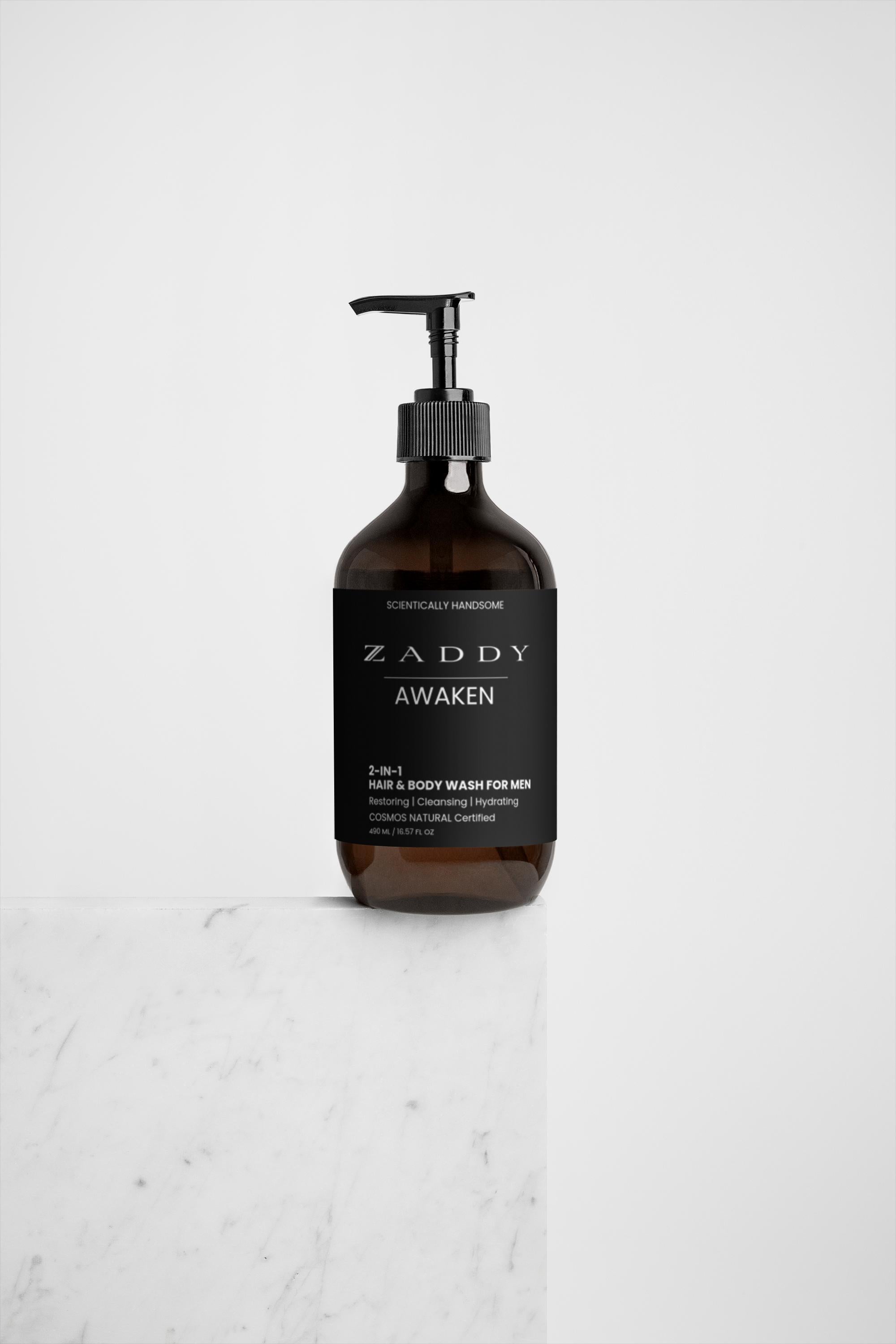 AWAKEN 2-in-1 Hair & Body Wash – Zaddy™️