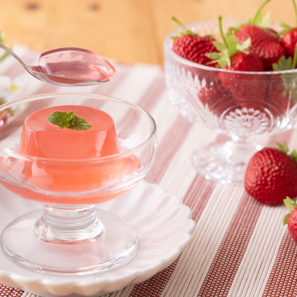 福岡県産いちごゼリー4個入 - 和歌山産業和歌山産業