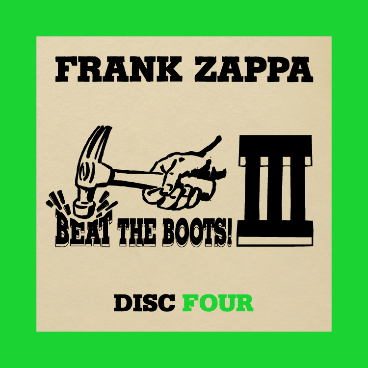Frank Zappa Beat the Boots! 8種類 レコードセット Frank Zappa Beat