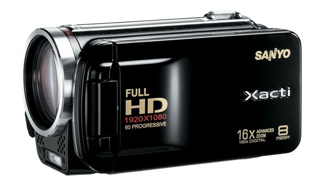 Sanyo announces 2009 Xacti line: HD camcorders that shoot hi-res