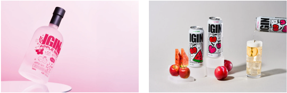 BTS・JINがアンバサダーを務める酒類ブランド「IGIN（アイギン）」渋谷