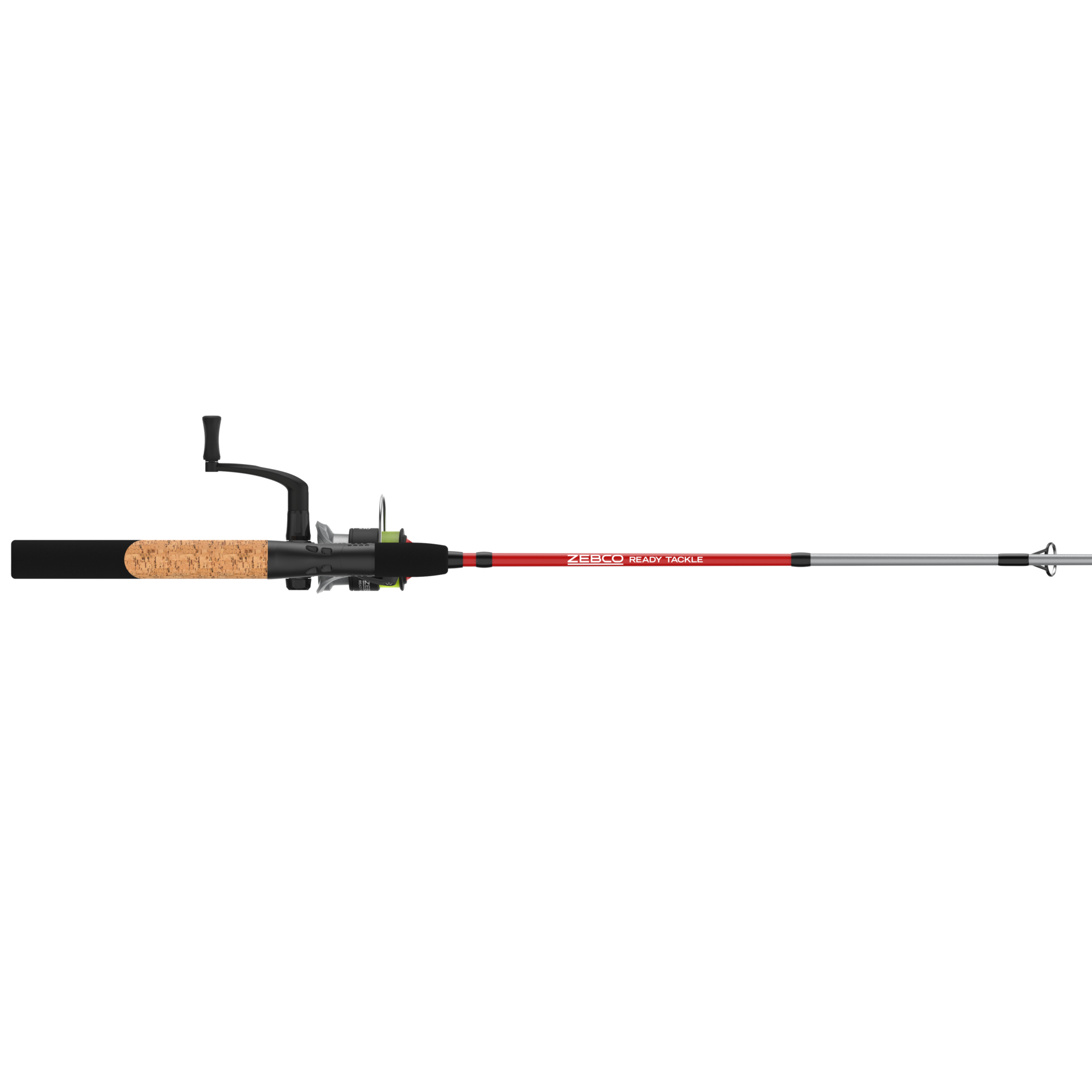 READY TACKLE CRAPPIE SPINNING COMBO WITH MR. CRAPPIE TACKLE