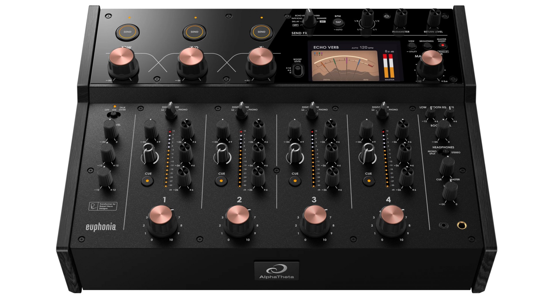 AlphaTheta euphonia Mixer DJ Rotary - Zeedo Shop