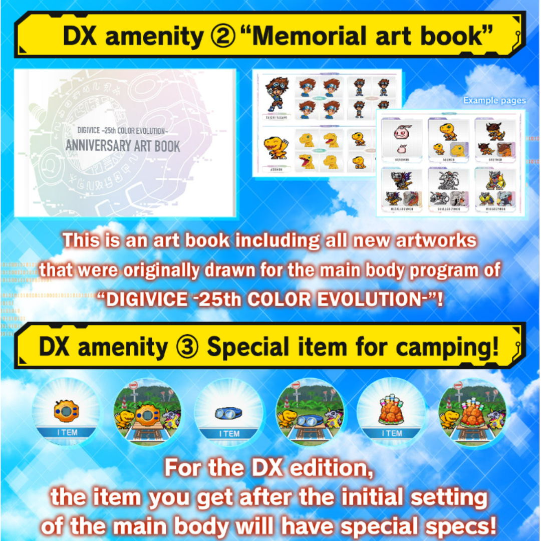 Digimon - Digimon Adventure Digivice -25th COLOR EVOLUTION- DX Set