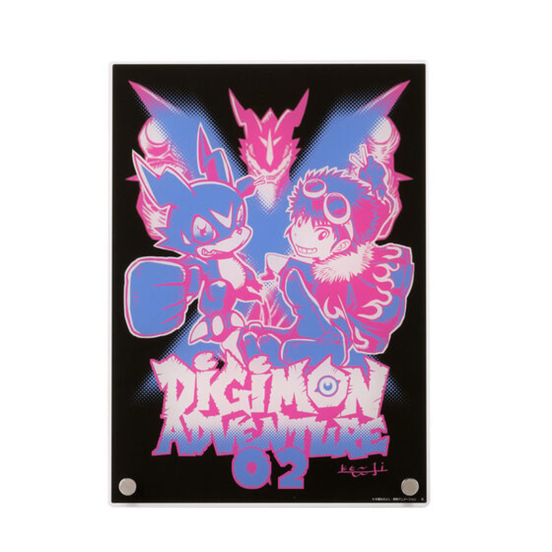 Digimon - Adventure 02 - 25th Anniversary Acrylic Board Designed by Ke
