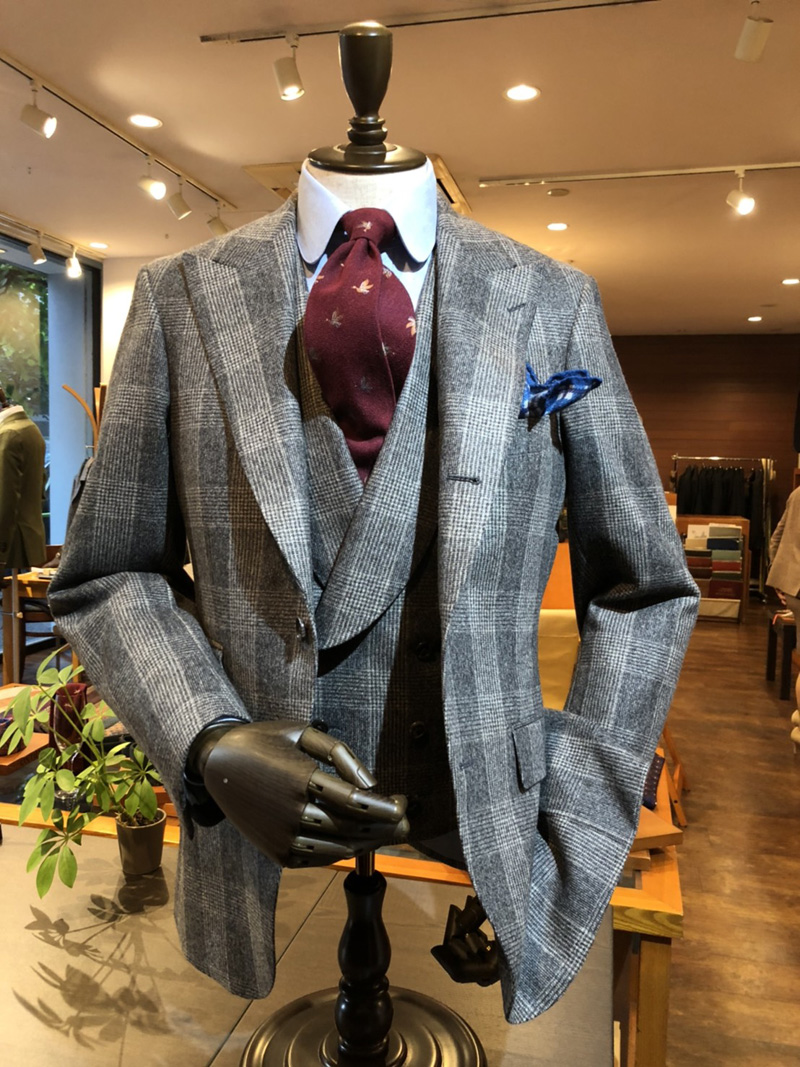 カノニコ フランネルスーツのご紹介 | ZERBINO BLOG