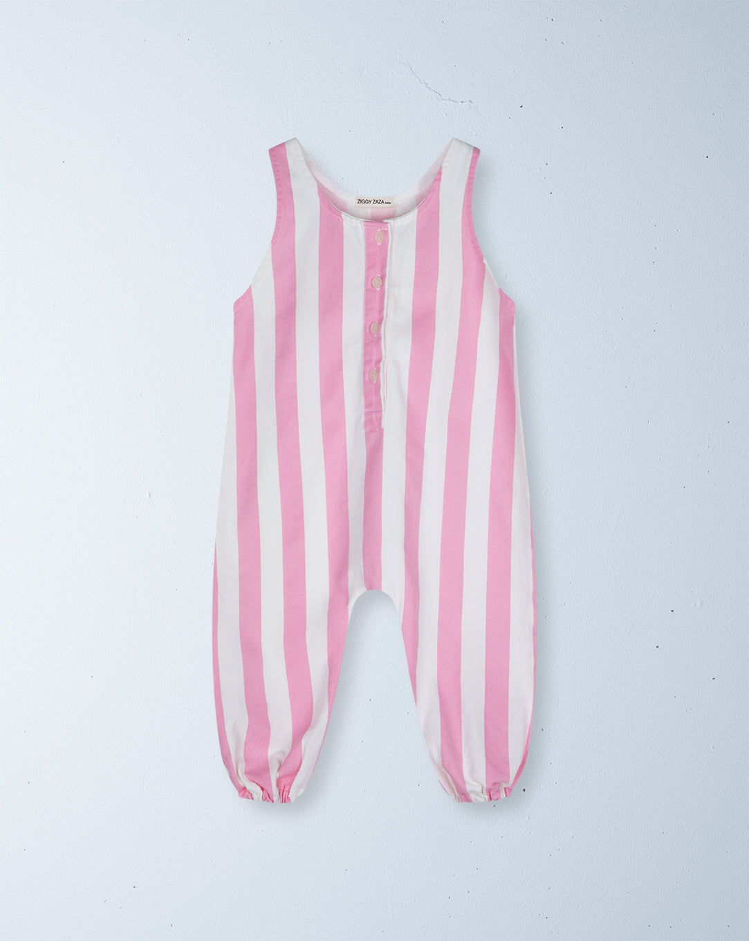 skipper jumpsuit | peony pink stripe – ZIGGY ZAZA