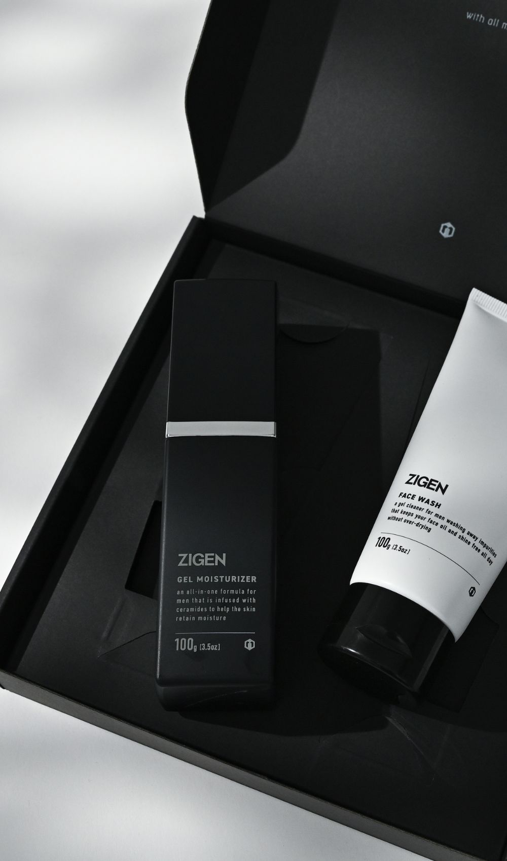 男性に贈りたいZIGENのスキンケアギフトセット