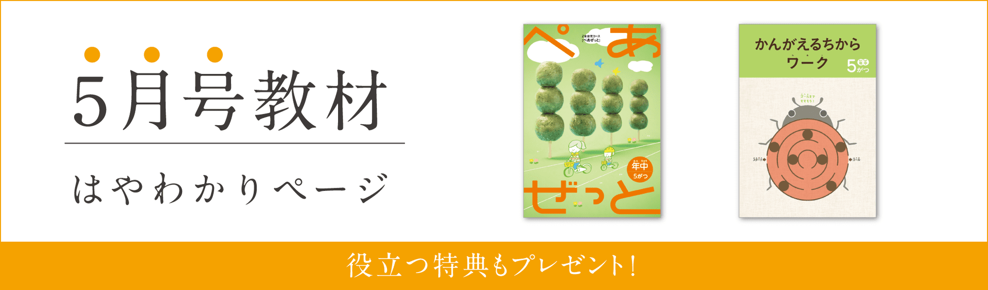 Z会幼児コース年中-5月号教材のご紹介