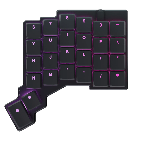 The Voyager: A powerful, low-profile, split ergonomic keyboard